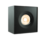 Opbouwlamp dimtowarm zwart 9W - Afbeelding 2
