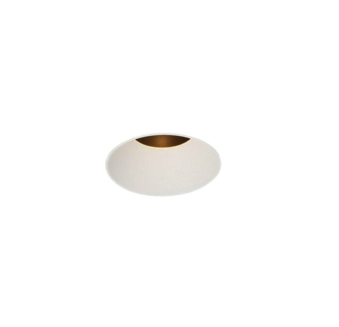 product foto van de 4cm inbouwspots led wit op een wit achtergrond 