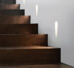 Nama flame trimless gips wand inbouwlamp ovaal sfeer foto 