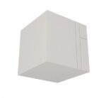 Nama Mondi up gips led wandlamp productfoto op een witte achtergrond onderaanzicht 