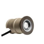 Grond spot 24V 55mm 40° Brons Ring 2W 3000K