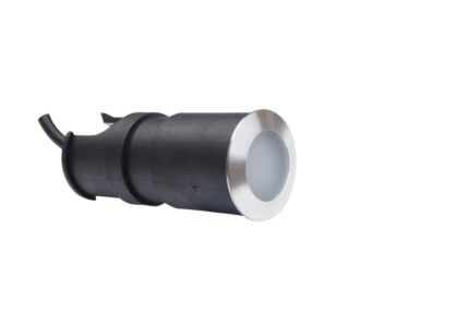 Grond spot 24V 42mm Matt Grijs Ring 2,4W 3000K