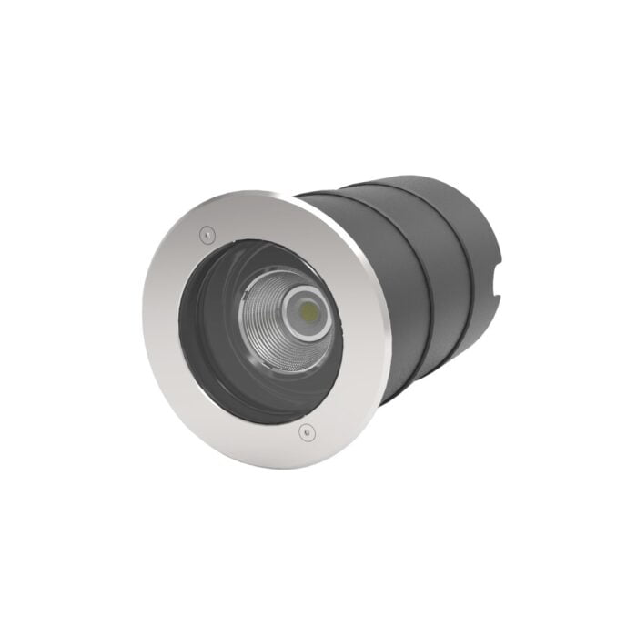 Grond spot 230V 170mm 28 Watt 3000K verstelb. Dim. - Afbeelding 1