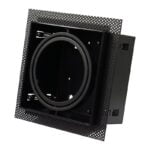 Inbouw / Trimless inbouwspot 1x AR111 Zwart Kantelbaar