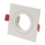 Inbouwspot 50mm Wit vierkant 79x79mm