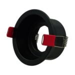 Inbouwspot 50mm Zwart Rond Ø85mm