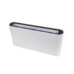 Wand lamp Up & Down 175x90mm Wit 12,9W 2700K Dim