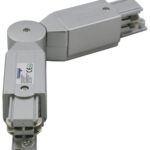 3 fase rails Track Silver L vorm Kantelbaar