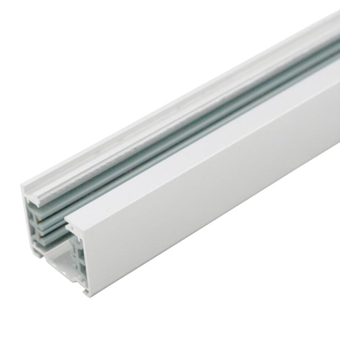 3 fase rails Track Wit Rail 2 meter - Afbeelding 1