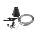 3 fase rails Track Zwart Suspension Kit Screwless