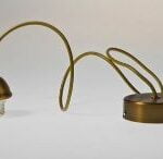 Kabelset brons 1l "Iron" 1,2m kabel brons E27