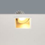 Inbouwspot wit vierkant waterdicht