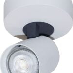 Plafond lamp rond wit 1l "Vivaro" ø10,2cm excl GU10 IP20