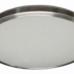 Plafond lamp wit met alu rand "Basic" Ø28cm IP44 LED 12W 2700K 1000lm