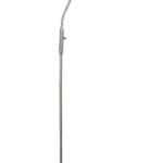 Vloer lamp staal 1l "Ufo" 160h stangdimmer LED 7W 2700K 560lm V0226A