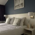 Wand lamp staal 2l "Quad" flex z.kap 3W LED 2700K 250lm + E27