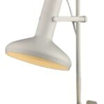 Wand lamp wit 1l "Vectro" Ø22cm 22h snoerschakelaar E27