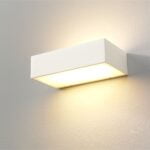 Wand lamp wit "Eindhoven" IP54 dimbaar LED 2x8W 2700K 2x827lm