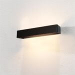 Wand lamp zwart "Mainz XL" 50br LED 2x 6,3W 2700K 2x 660lm